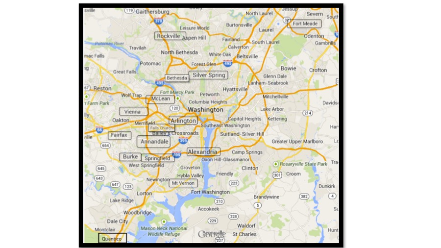 Annandale Campus Map